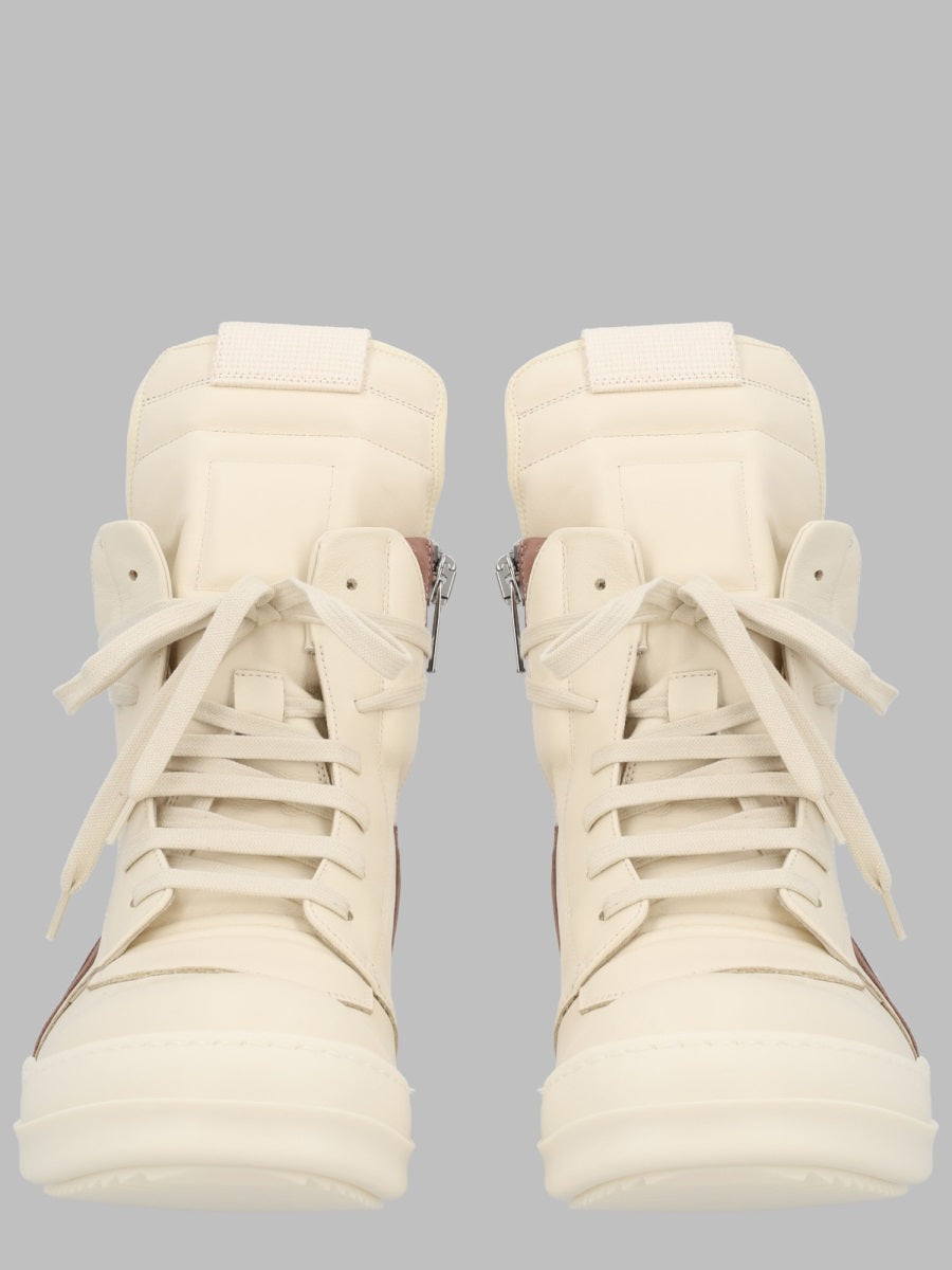 Sneakers Geobasket White Leather Cow