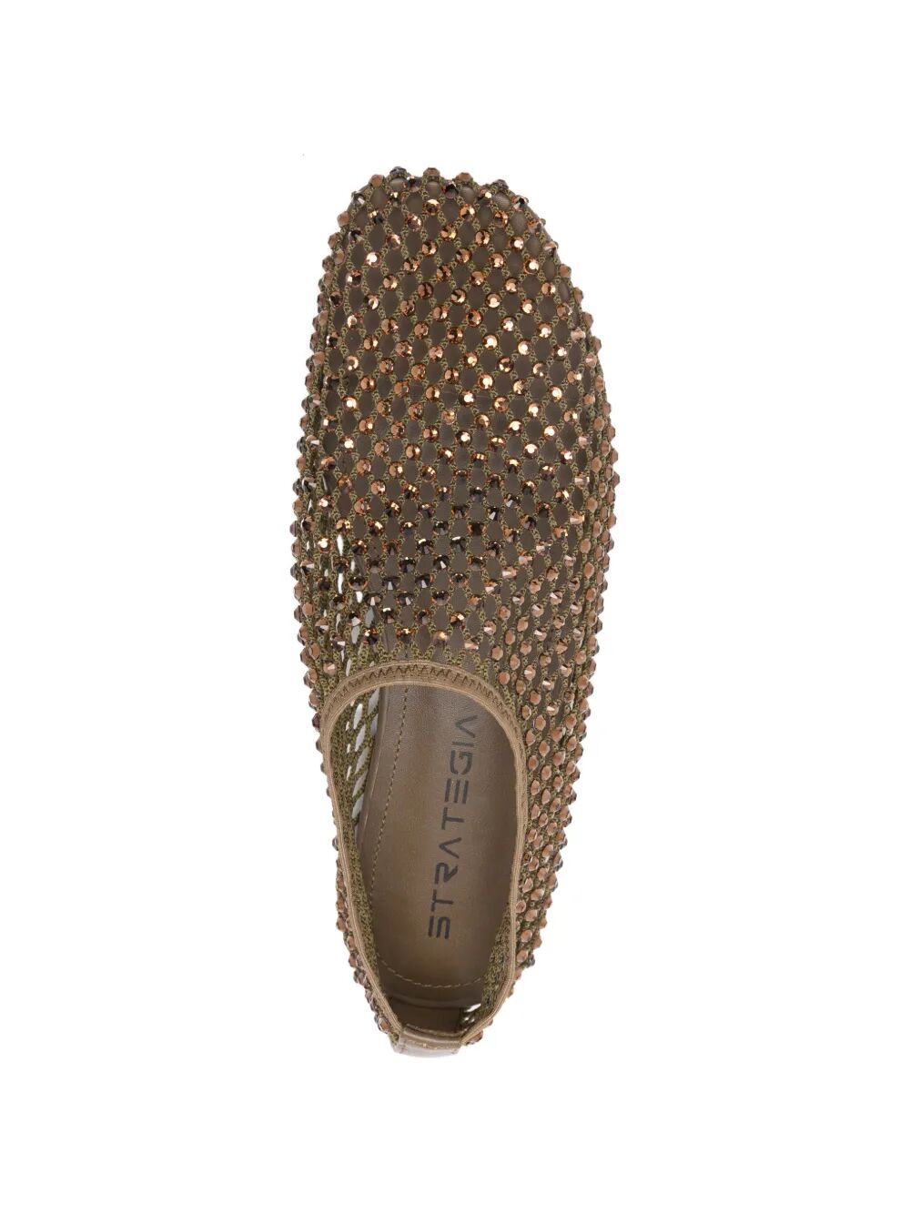 Bijoux Ballerina Brown Other Fibres | Tessuto Shoe