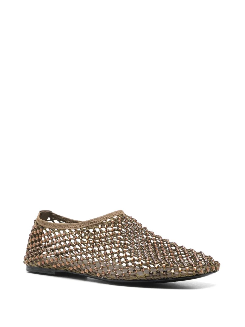 Bijoux Ballerina Brown Other Fibres | Tessuto Shoe