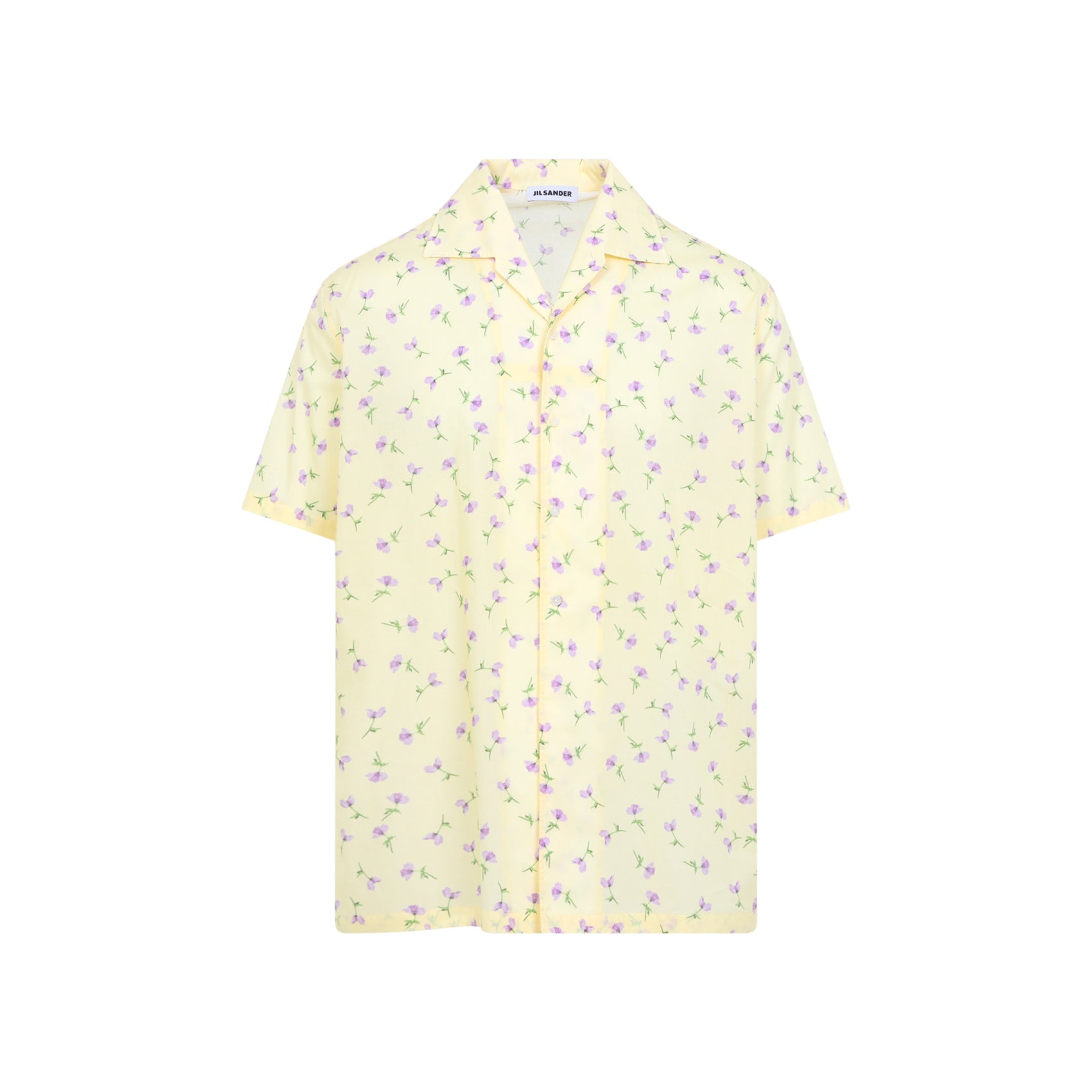 Cotton Shirt Yellow & Orange