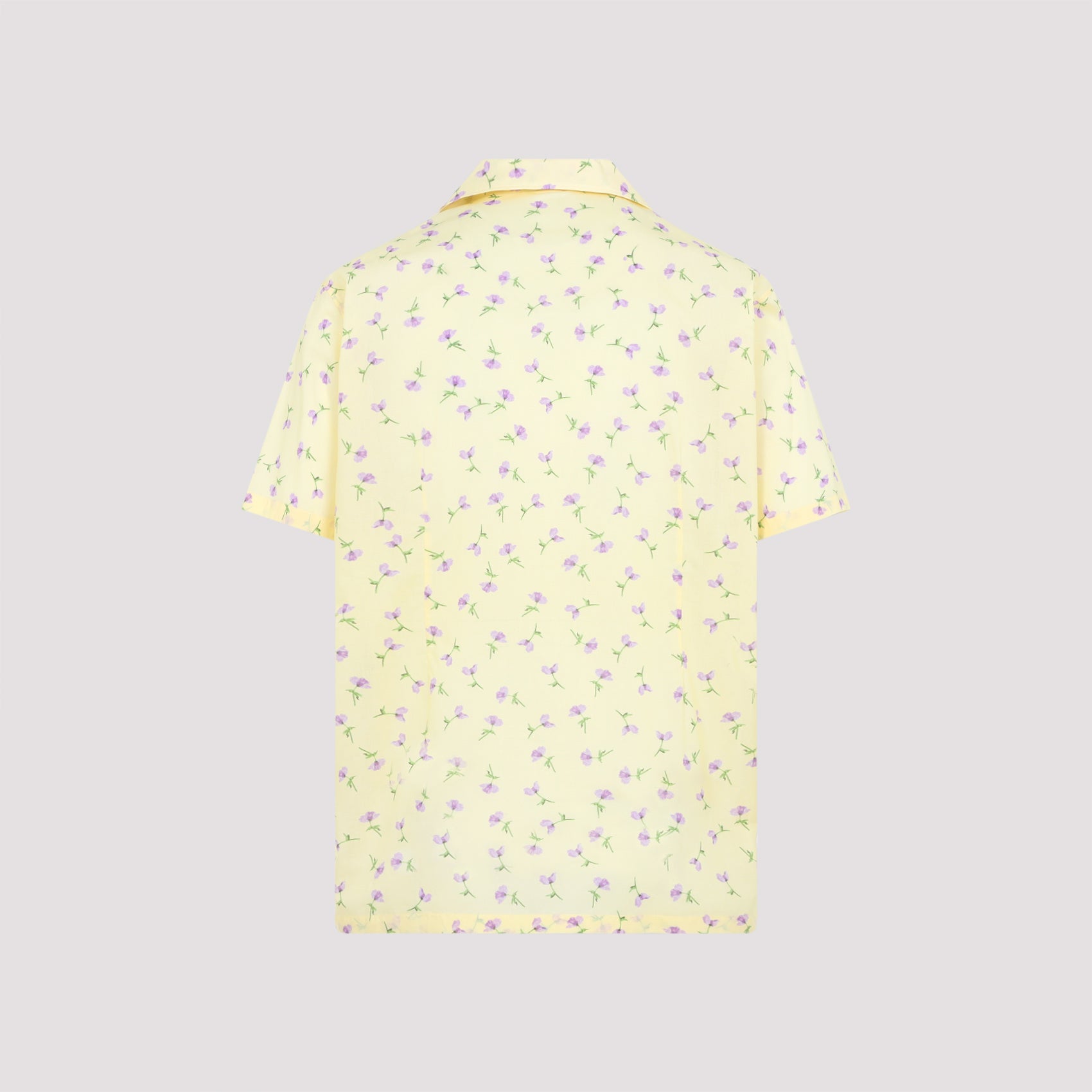 Cotton Shirt Yellow & Orange