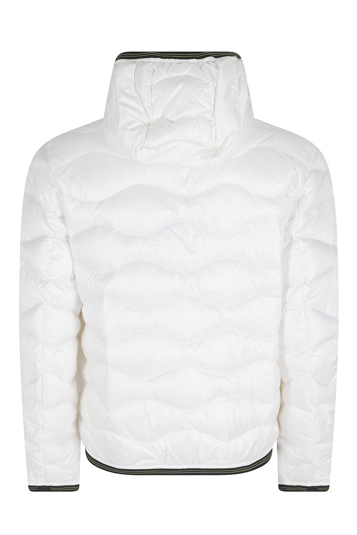 Wave White Poliestere Piumino