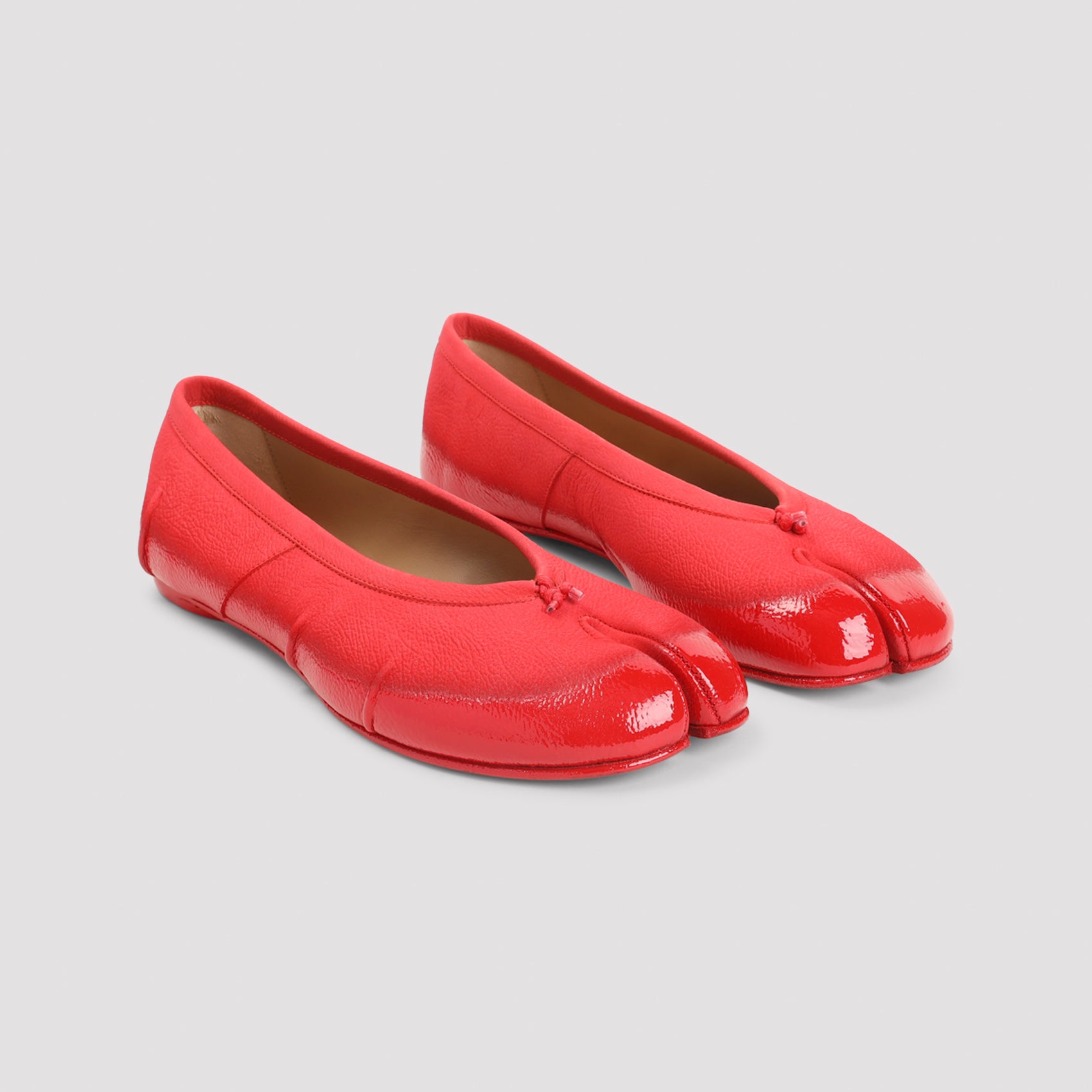 Tabi New Ballerina Red Shoe