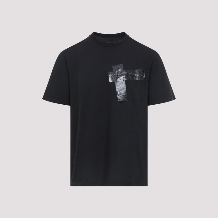 T-shirt Black Cotton Tshirt