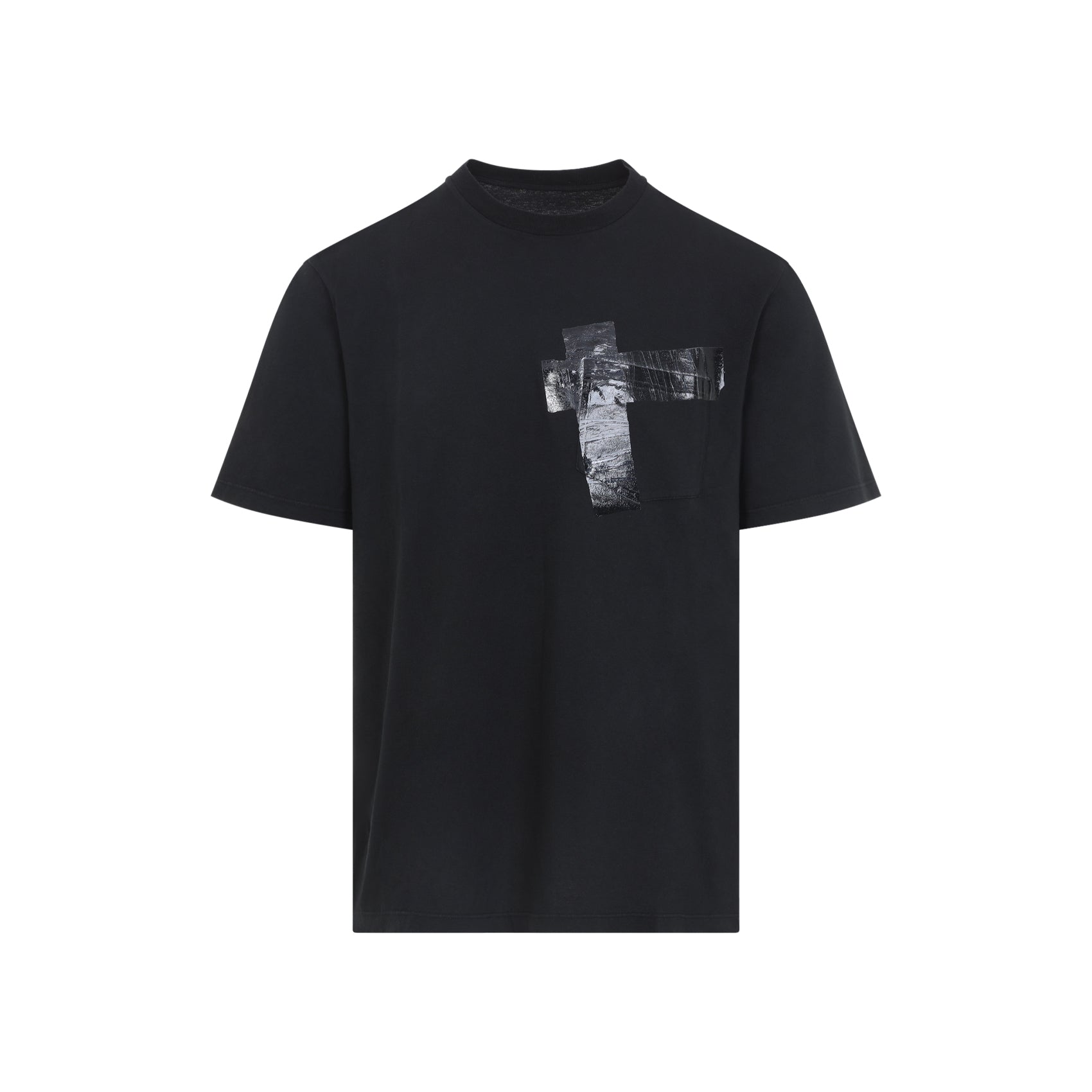 T-shirt Black Cotton Tshirt