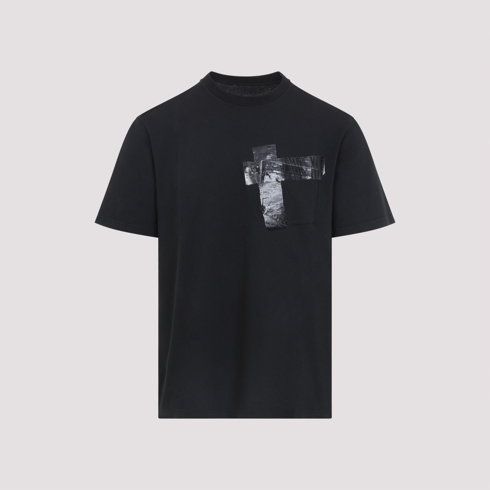 T-shirt Black Cotton Tshirt