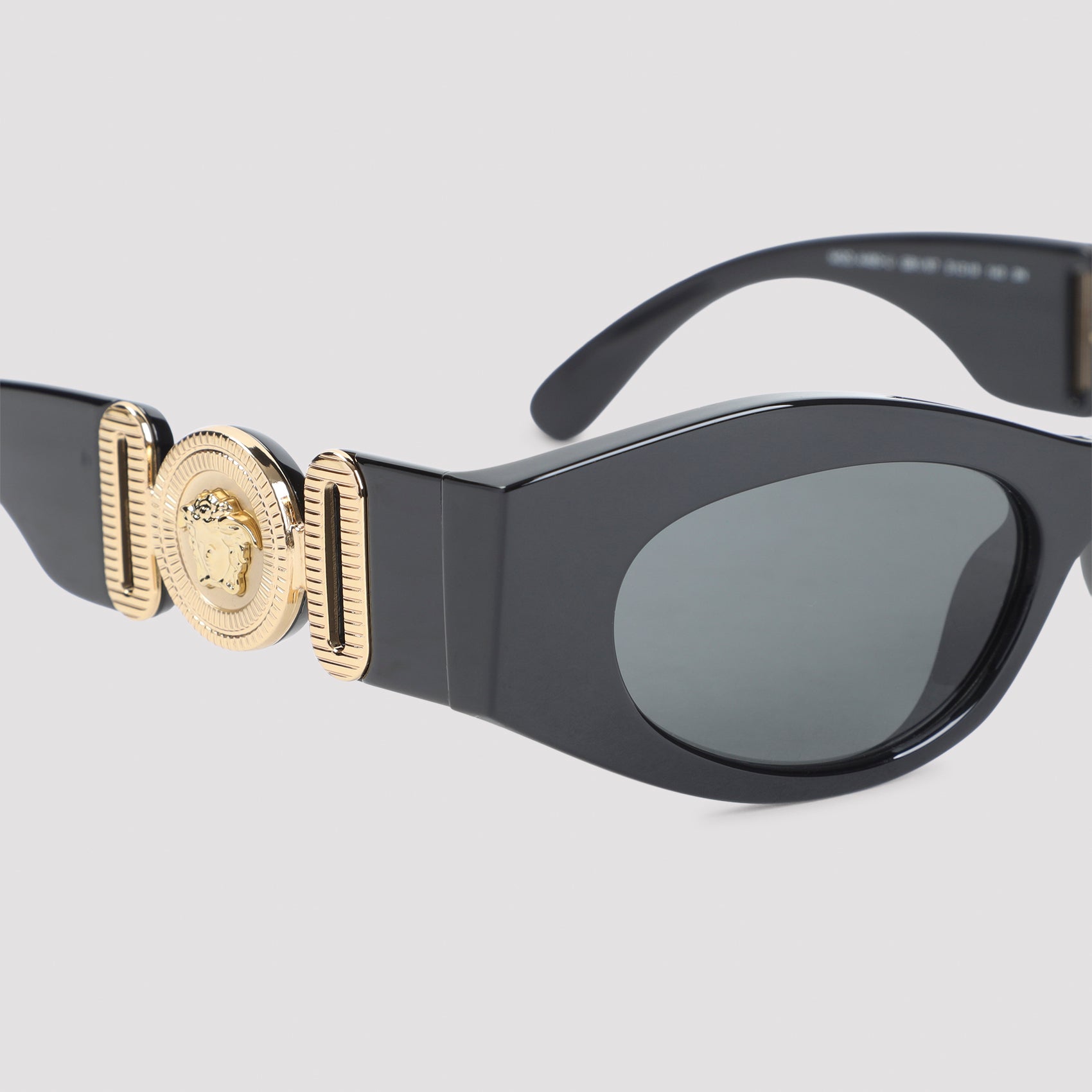 Sunglasses Black Acetate Metal Glasses