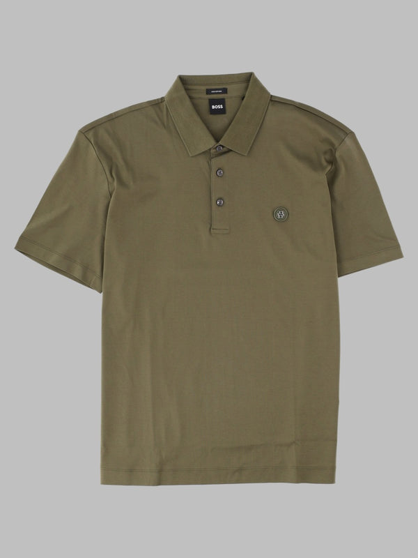 Polo Shirt Green Cotton T-shirts And Polos