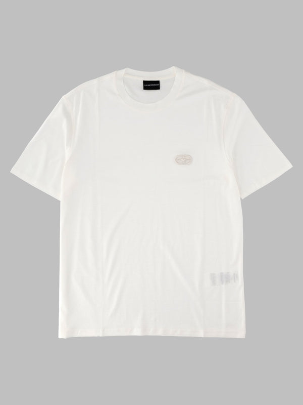 T-Shirt Jersey Lyocell Blend White T-shirts And Polos
