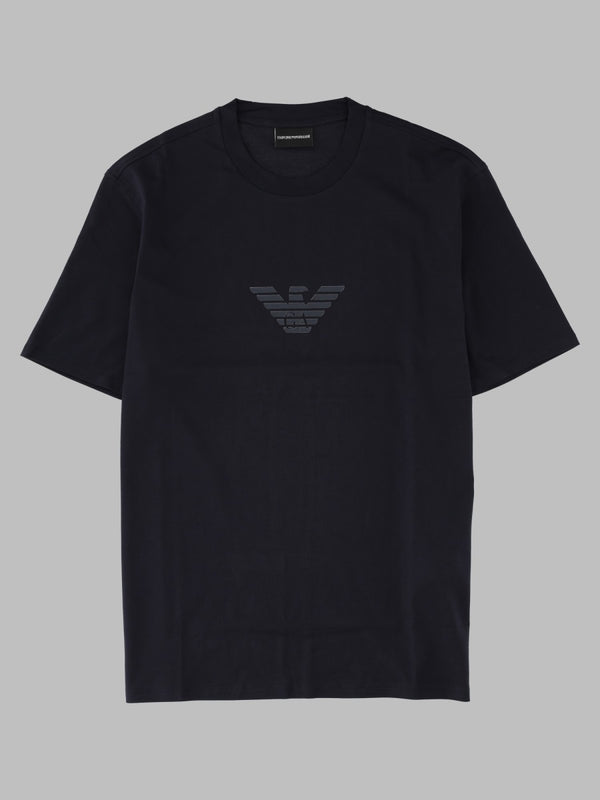 T-Shirt Essential Blue Pima Cotton Jersey T-shirts And Polos