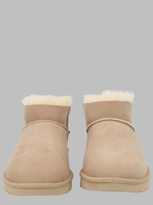 Ankle Boots Ultra Mini Bailey Bow Beige Twinface