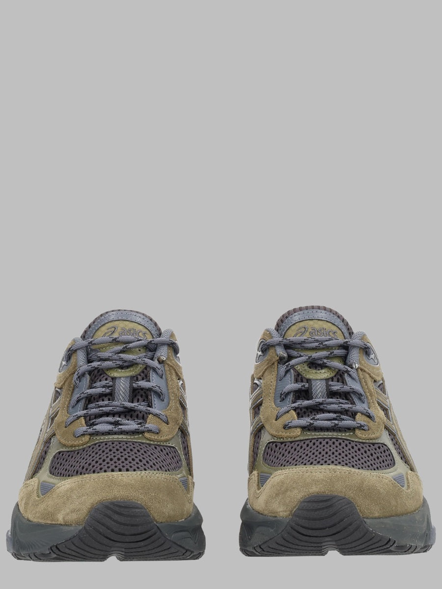 Sneakers Gel-Nyc 2.0 Green Suede Calf Leather