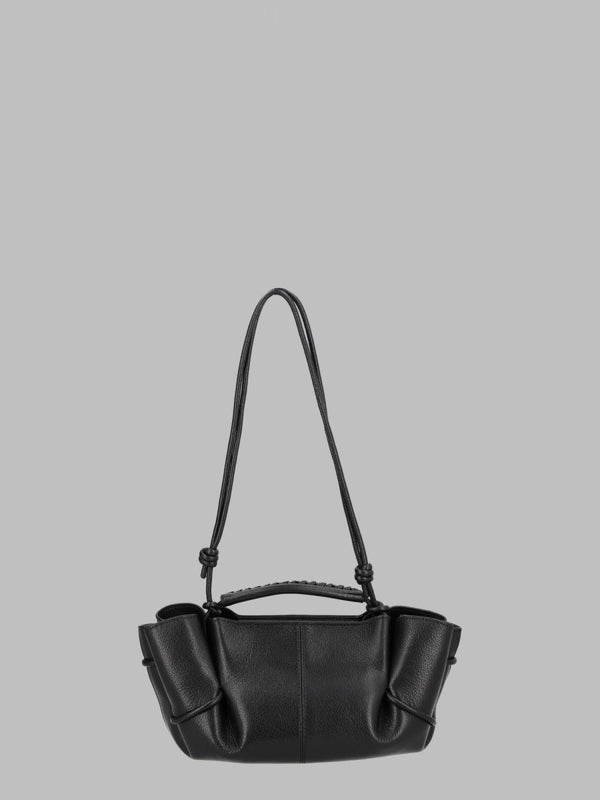 Mini Bag Arta Leather Black Lamb Hand