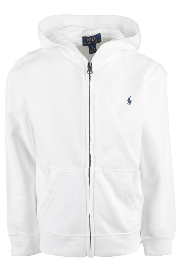 Sweatshirt White Cotone Felpa