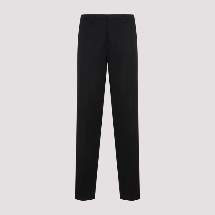 Old Cigarette Pants Black Wool