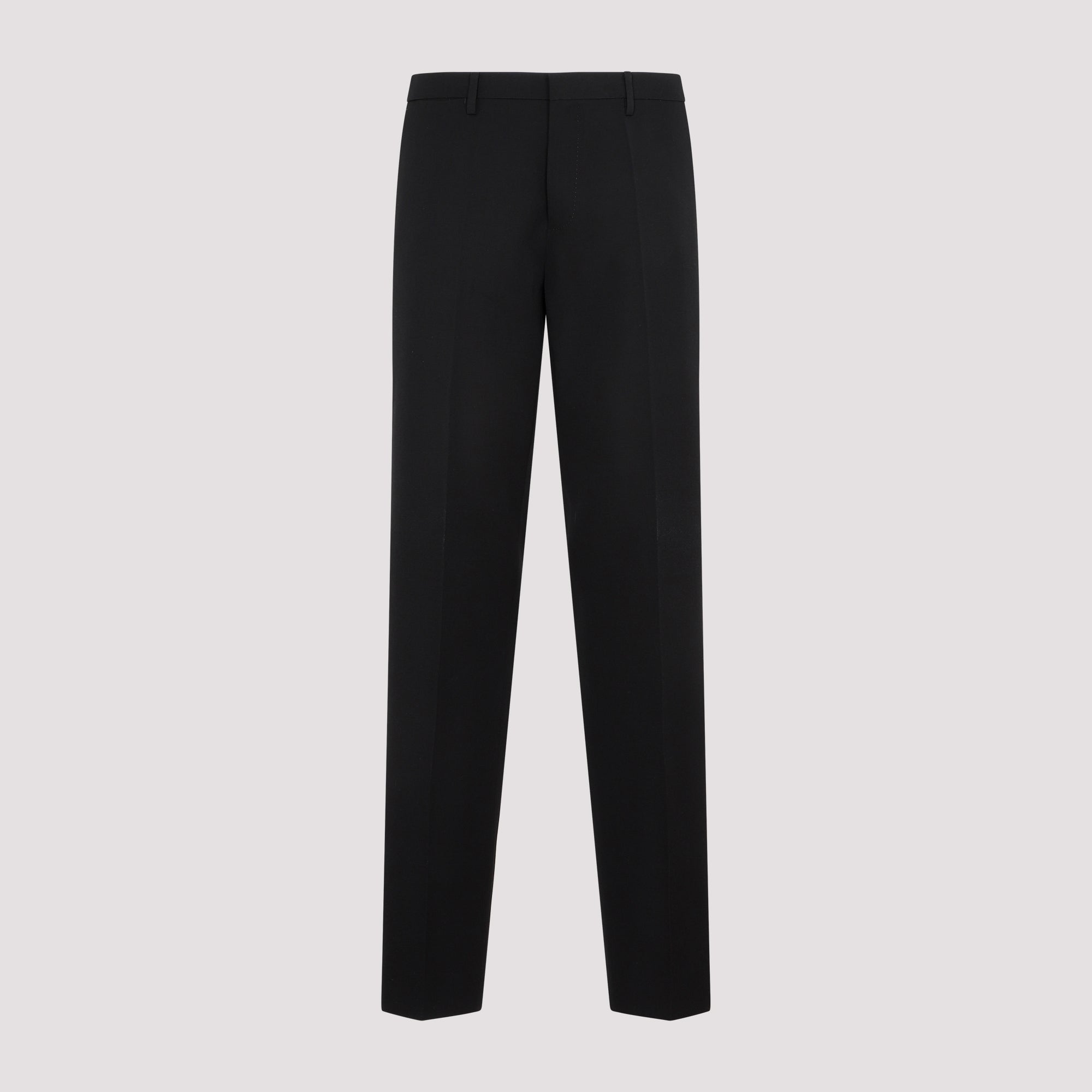 Old Cigarette Pants Black Wool