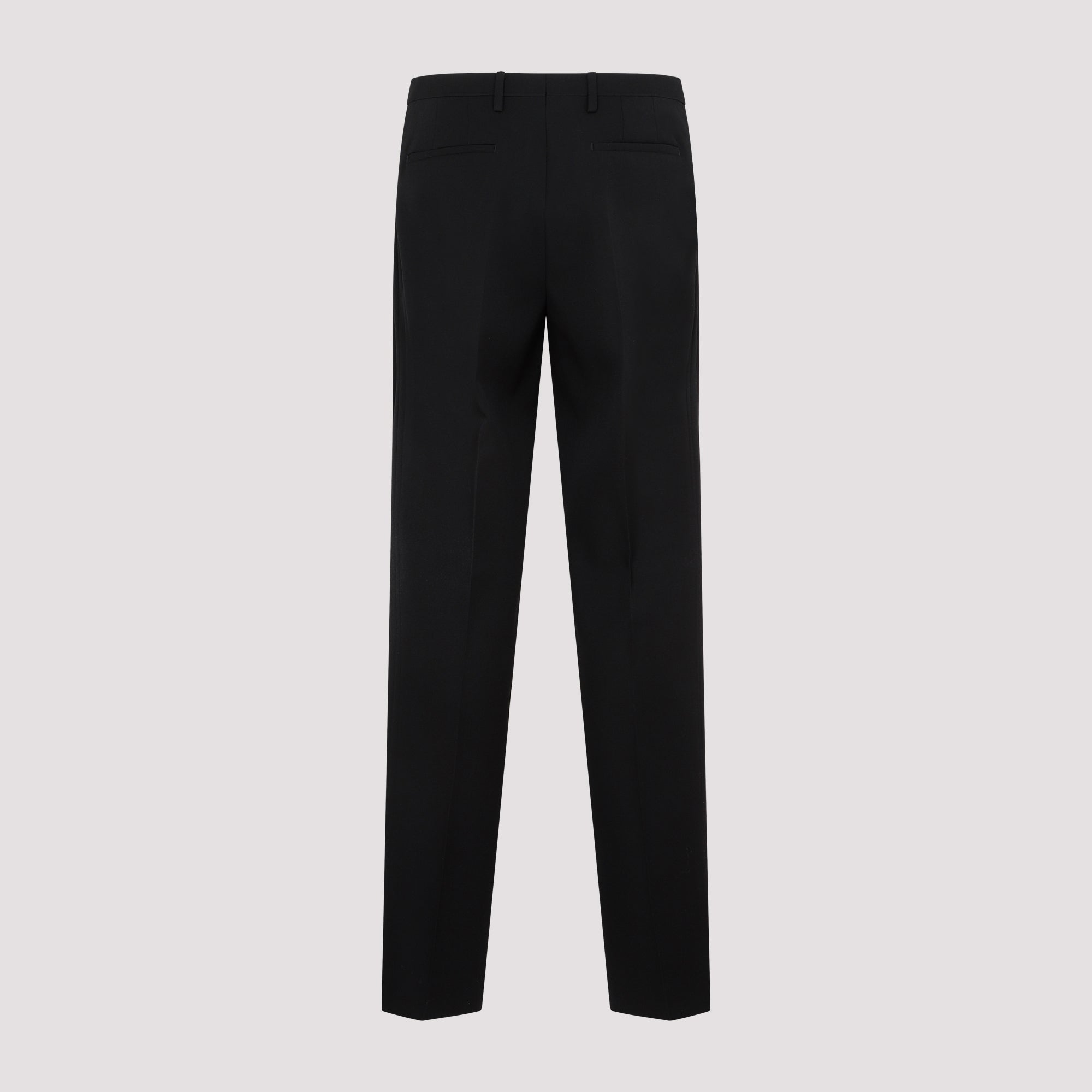 Old Cigarette Pants Black Wool