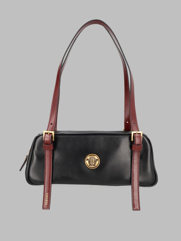 Emblème Bowling Leather Bag Black Lambskin