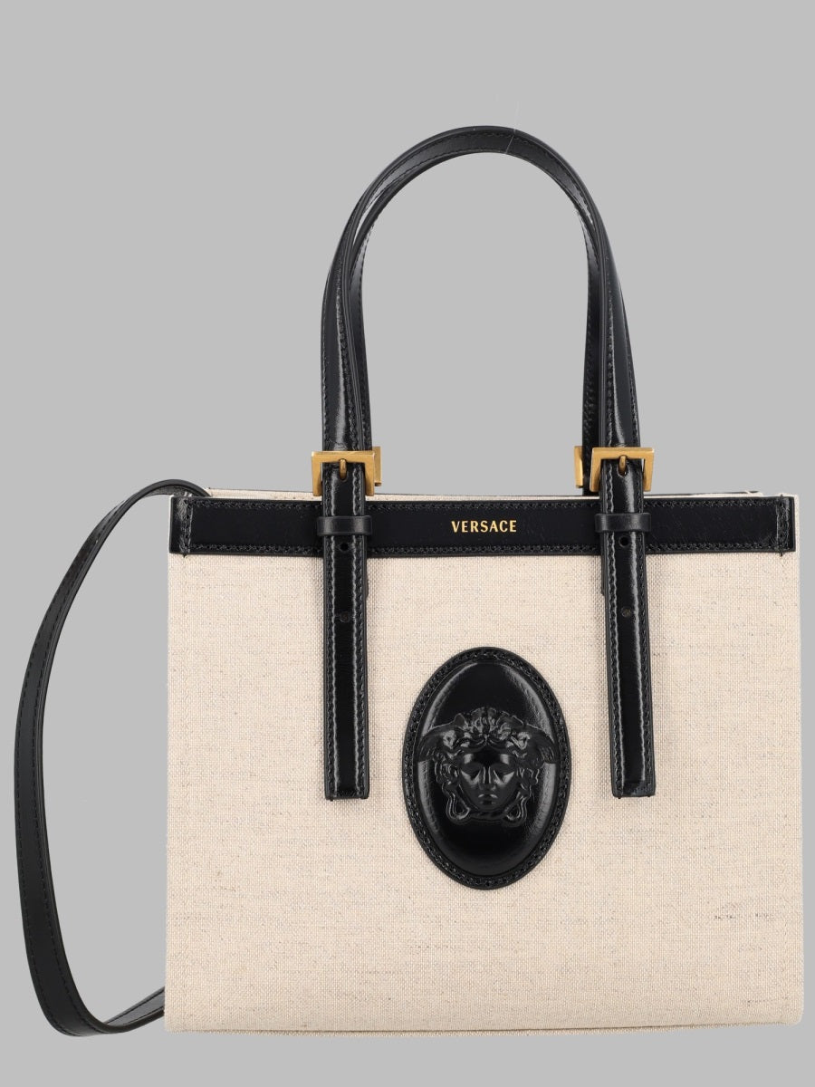 Mini Tote Bag Rivière Beige Leather Hand