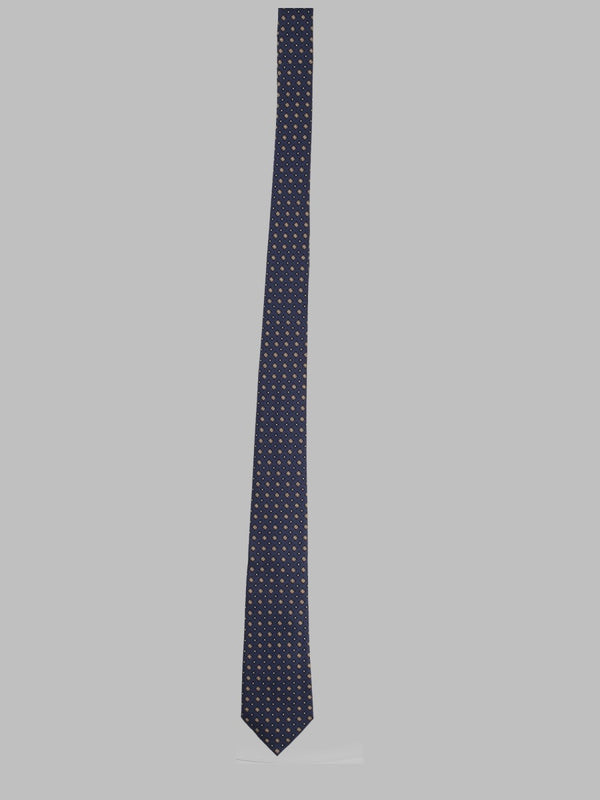Jacquard Silk Tie Blue Ties & Bow