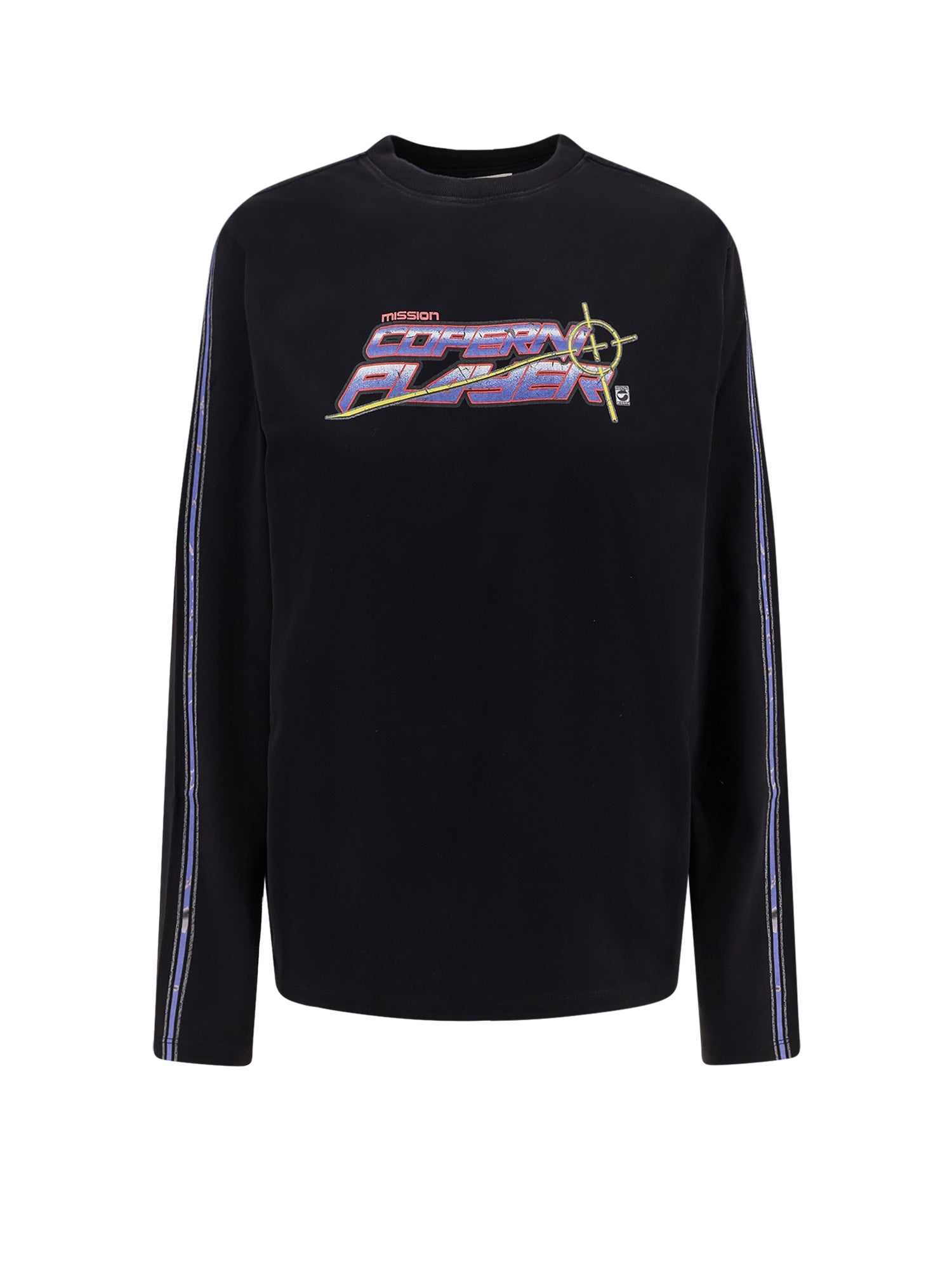 Coperni T-Shirts And Polos Blackmulti Cotone