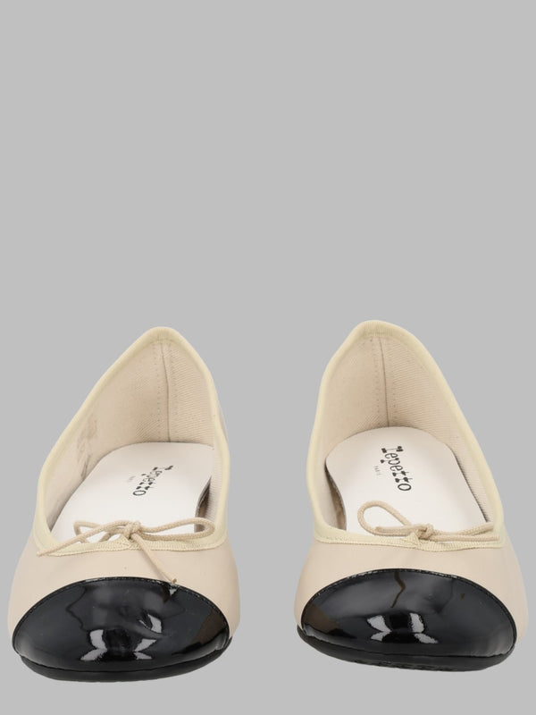 Ballet Flats Alba Beige Leather Calf