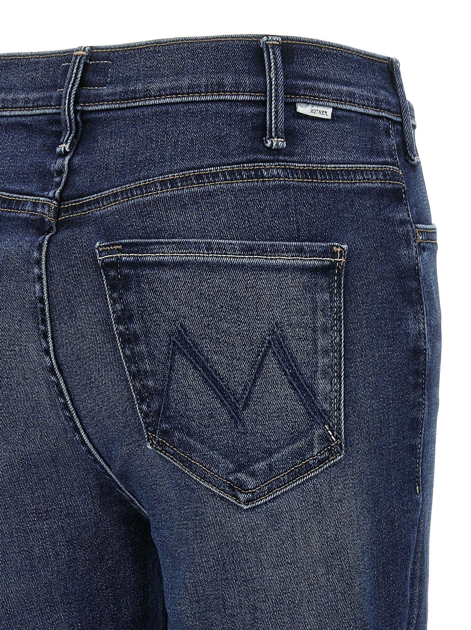 The Hustler Ankle jeans Blue Cotton Polyester Polyurethane