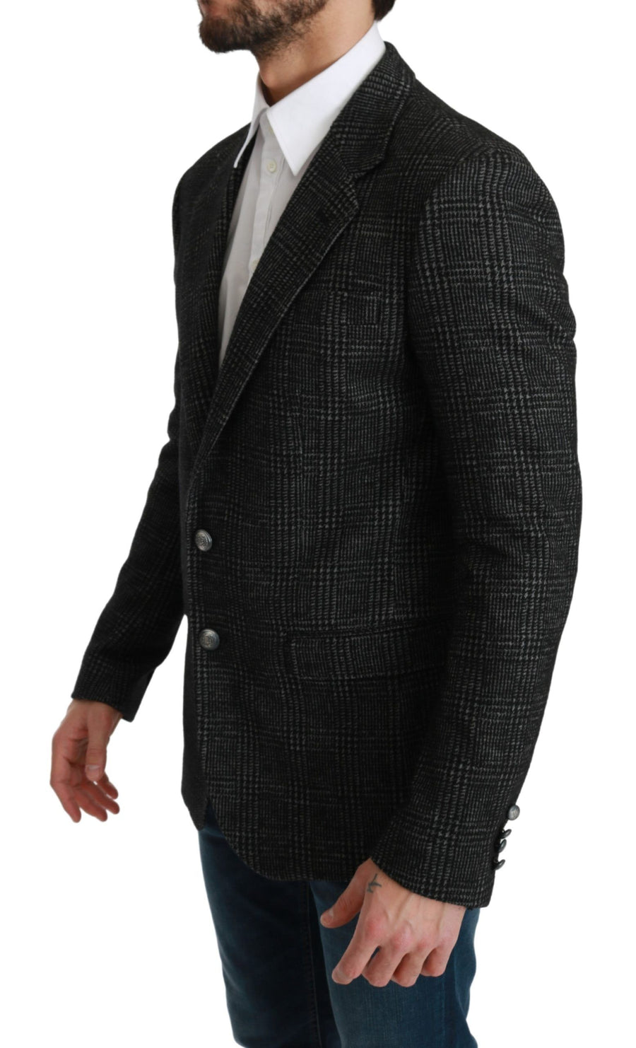 Dolce & Gabbana 57% Virgin Wool blazer in gray