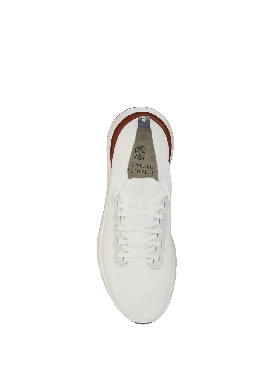 Cotton Sneakers White Upper: Trainers