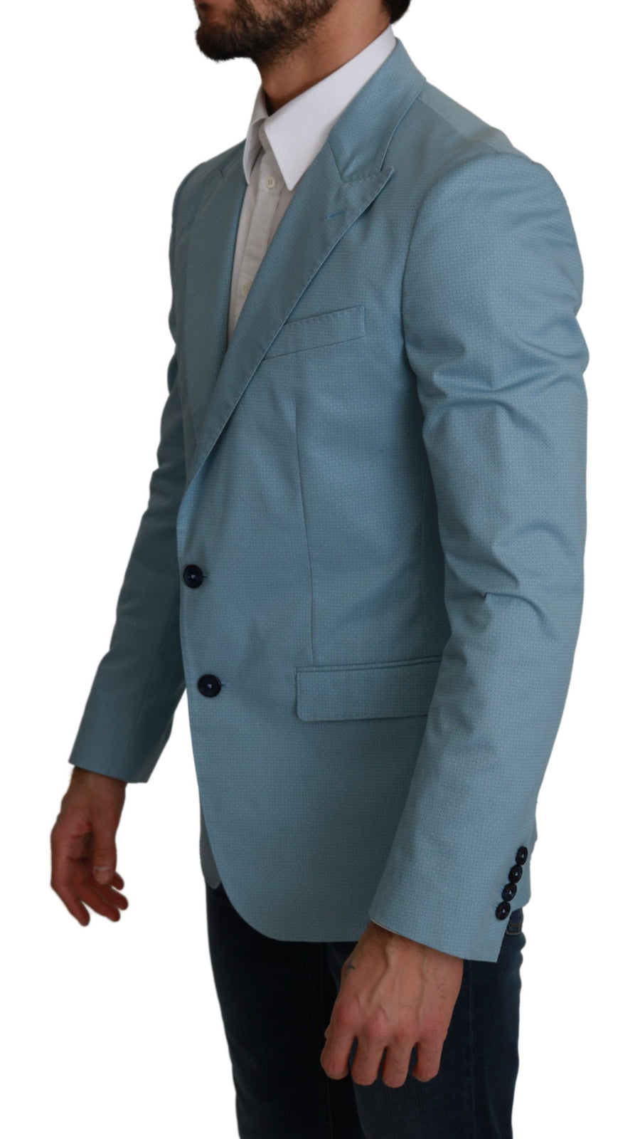 Dolce & Gabbana 68% Rayon blazer in blue