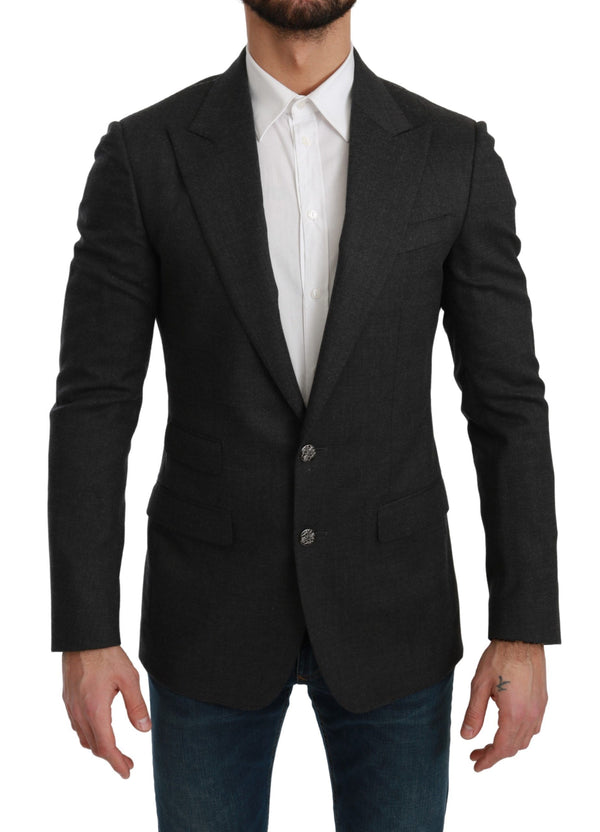 Dolce & Gabbana 88% Wool blazer in gray