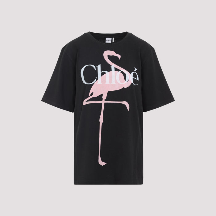 Cotton T-shirt Black Tshirt