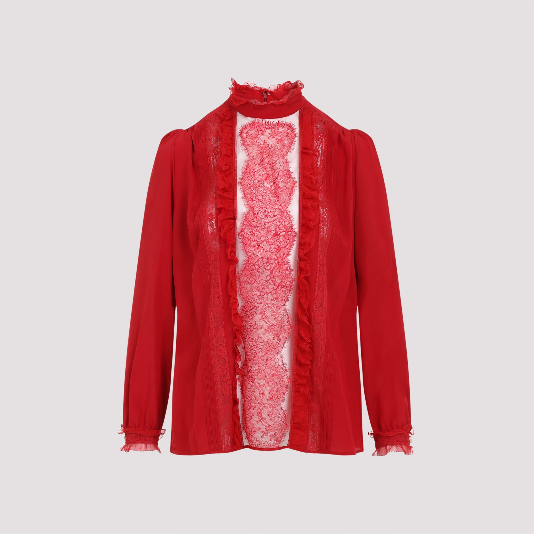 Silk Top Red