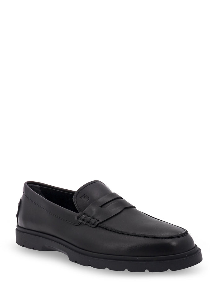Tods Flat Shoes Black Pelle
