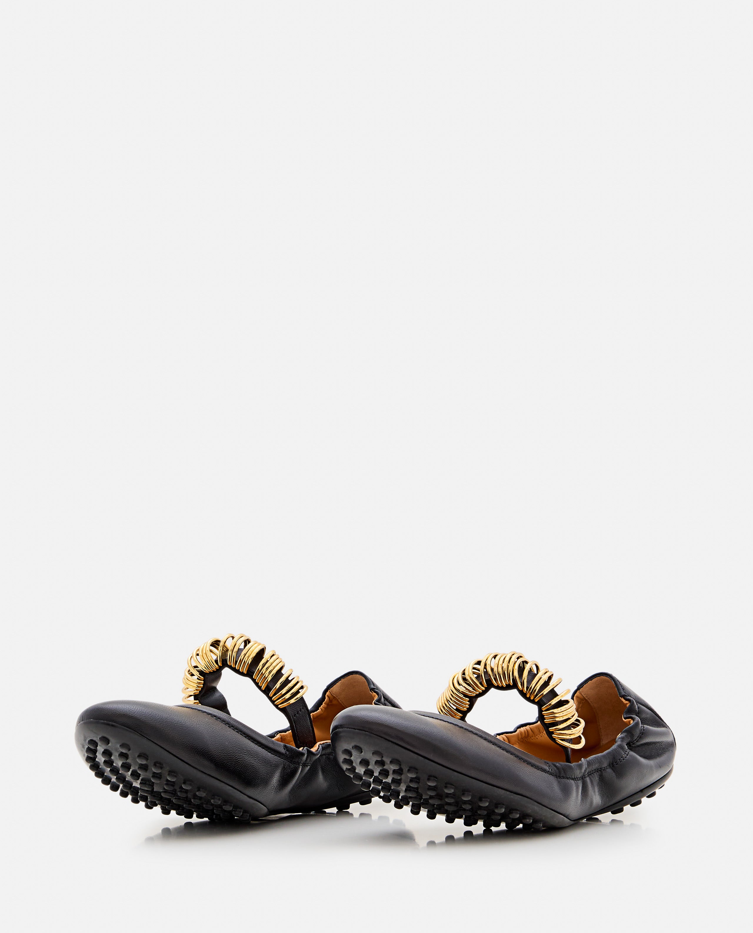 Tods Flat shoes Black Mutton Leather