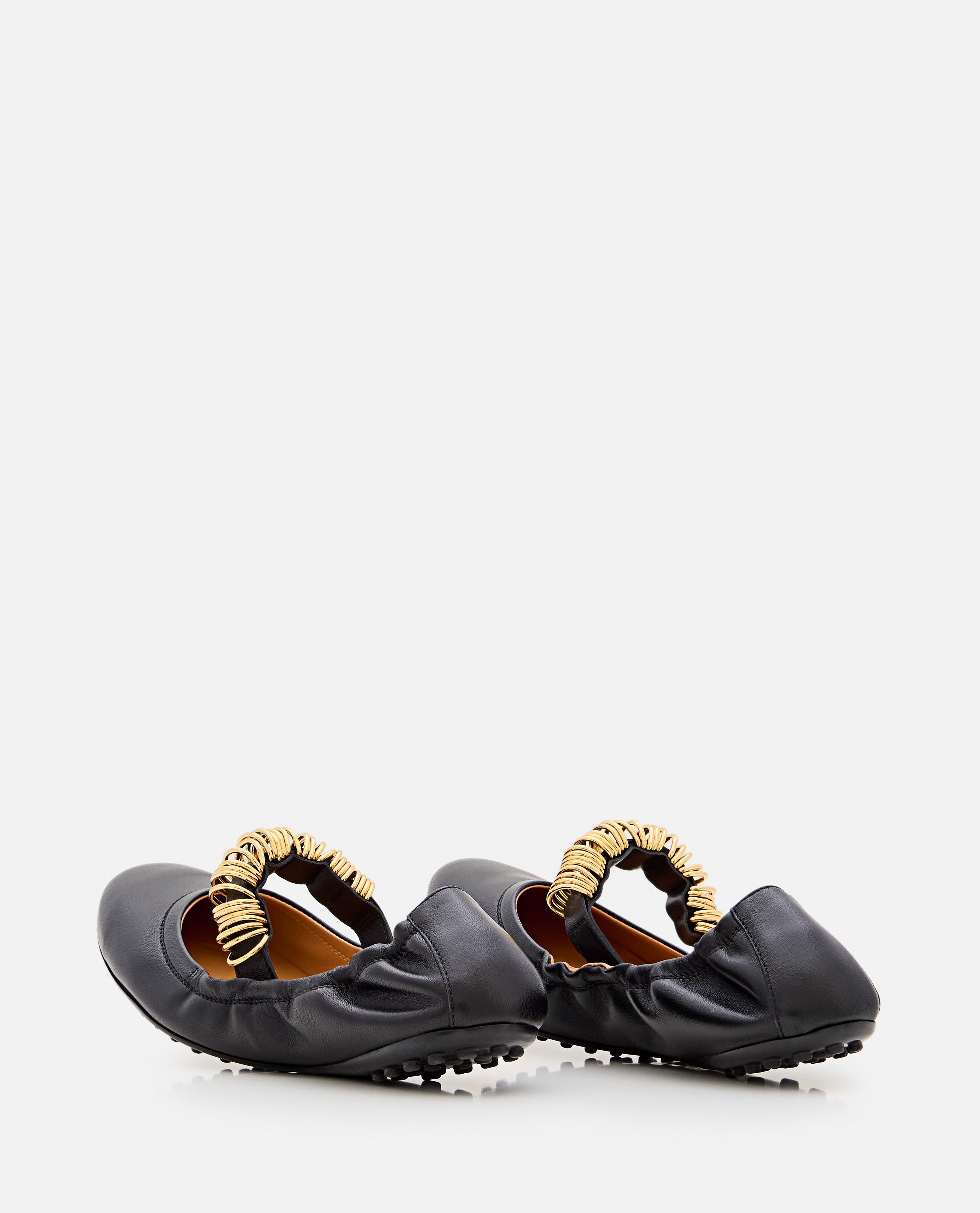 Tods Flat shoes Black Mutton Leather