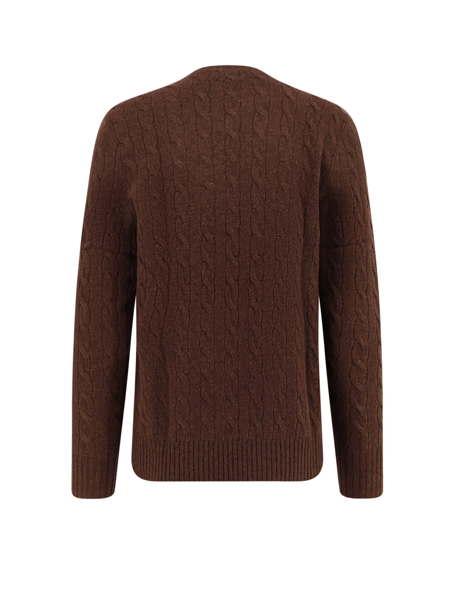 Polo Ralph Lauren Sweaters Cacao Brown Heather Lana Cashmere