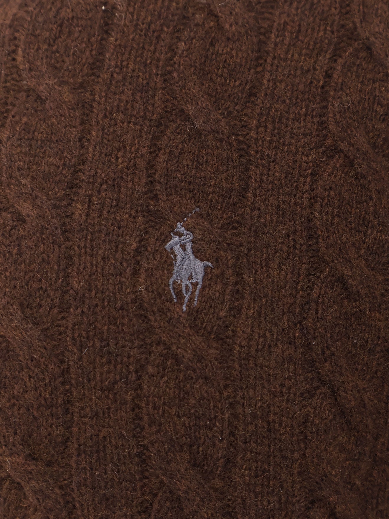 Polo Ralph Lauren Sweaters Cacao Brown Heather Lana Cashmere