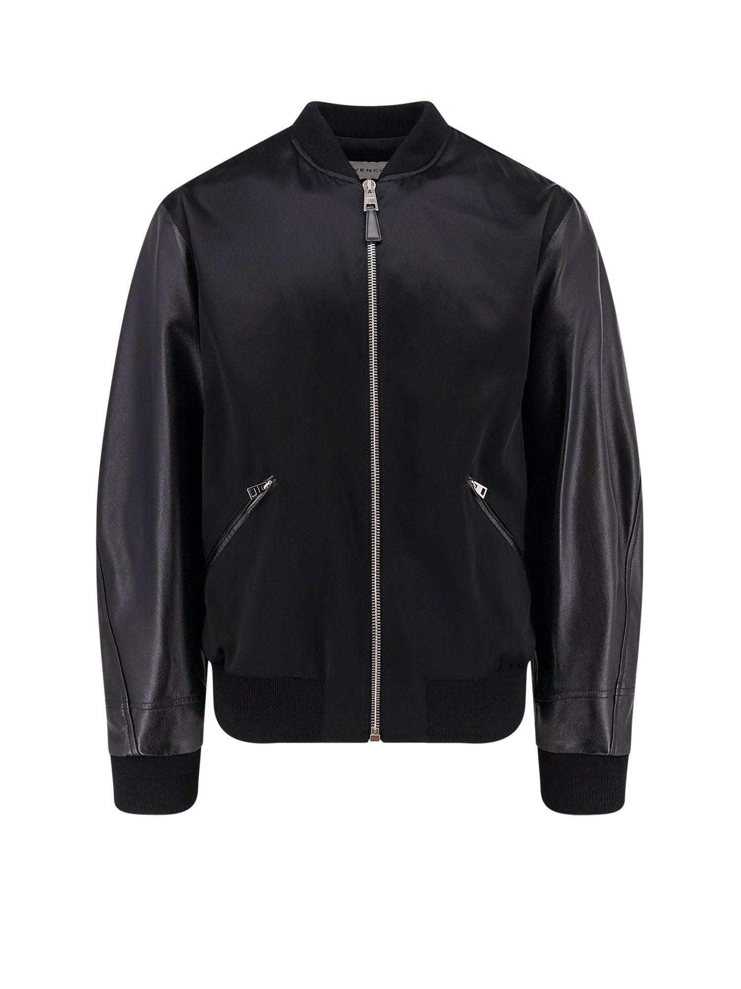 Givenchy Jackets Black Cotone Acetato/pelle