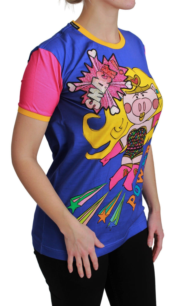 Dolce & Gabbana 100% Cotton t-shirt in blue