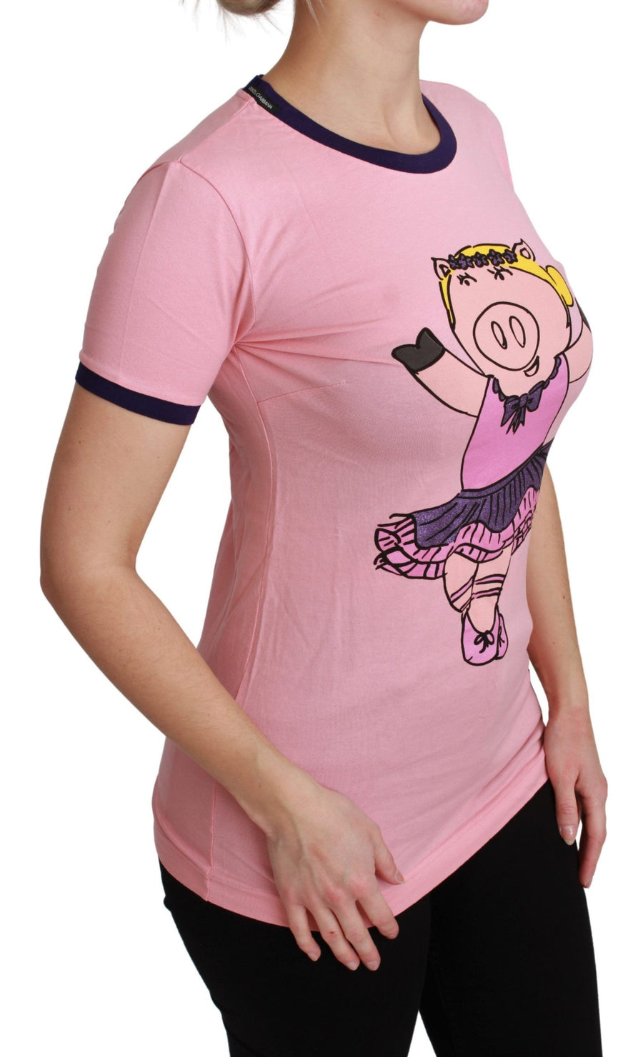 Dolce & Gabbana 100% Cotton t-shirt in pink