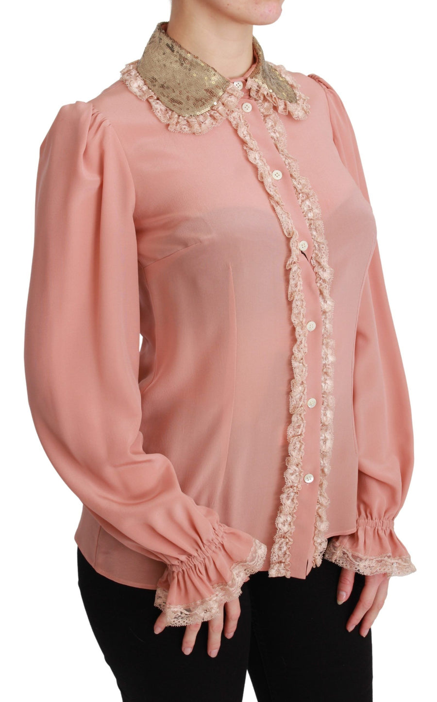 Dolce & Gabbana 79% Silk blouse in pink