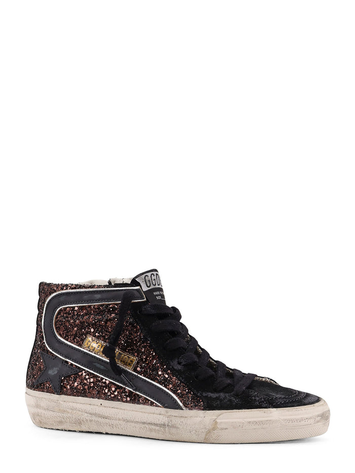 Golden Goose Sneakers Coffee Brown Suede