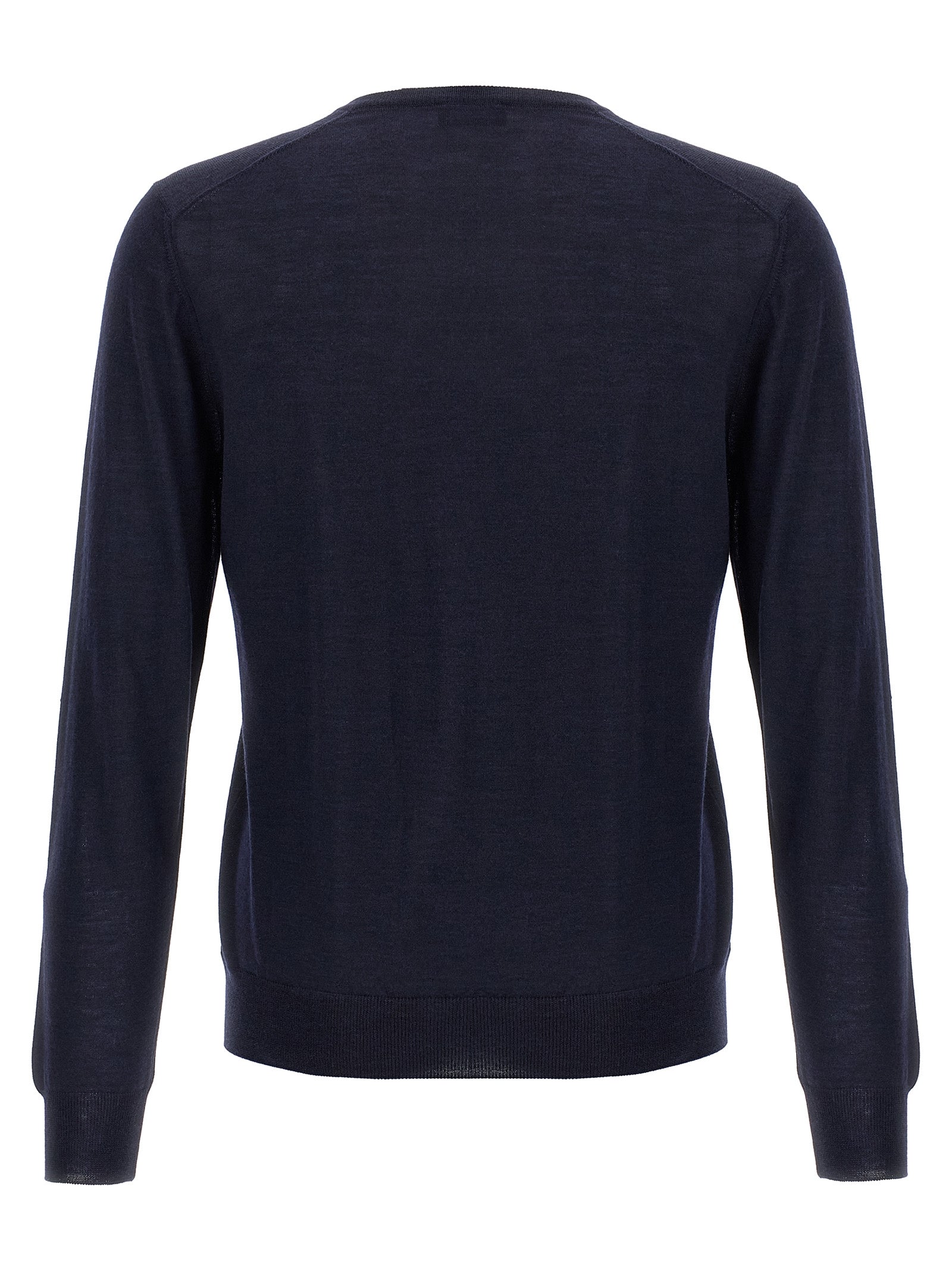 Wool and silk sweater Blue Sweater, Cardigans