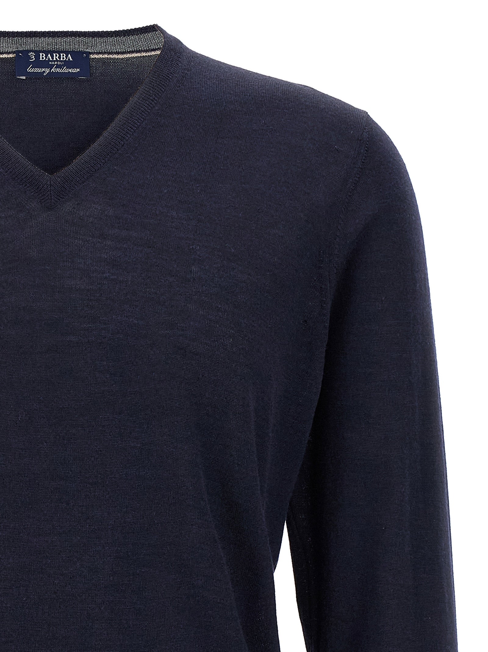 Wool and silk sweater Blue Sweater, Cardigans