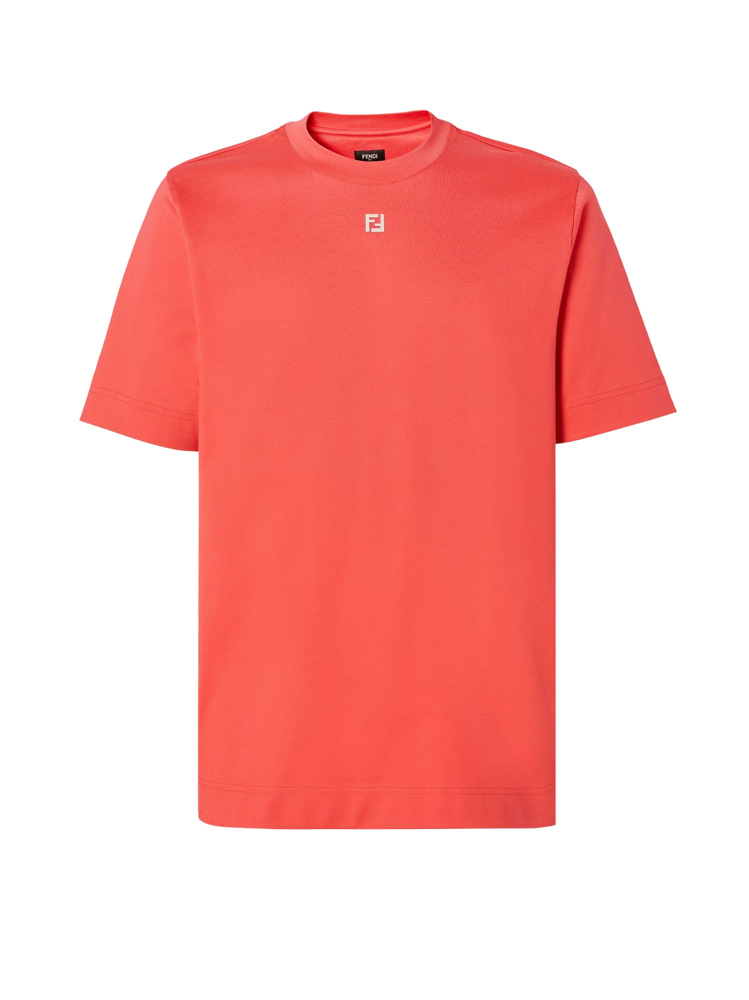 Fendi T-Shirts And Polos Coral Cotone