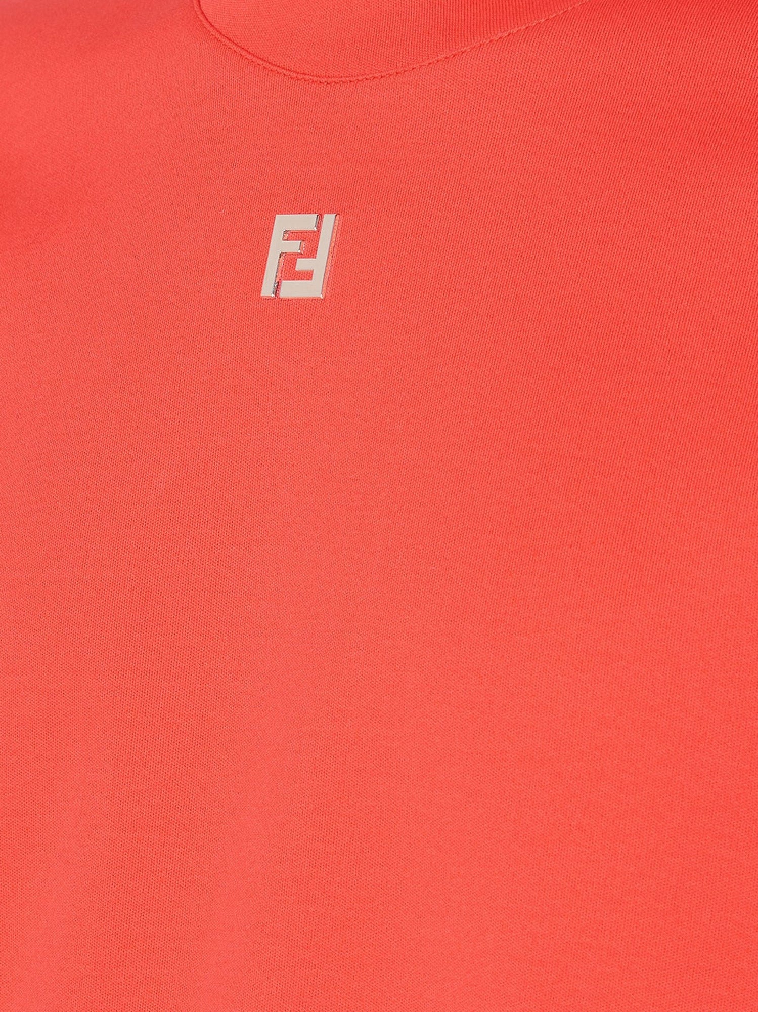 Fendi T-Shirts And Polos Coral Cotone