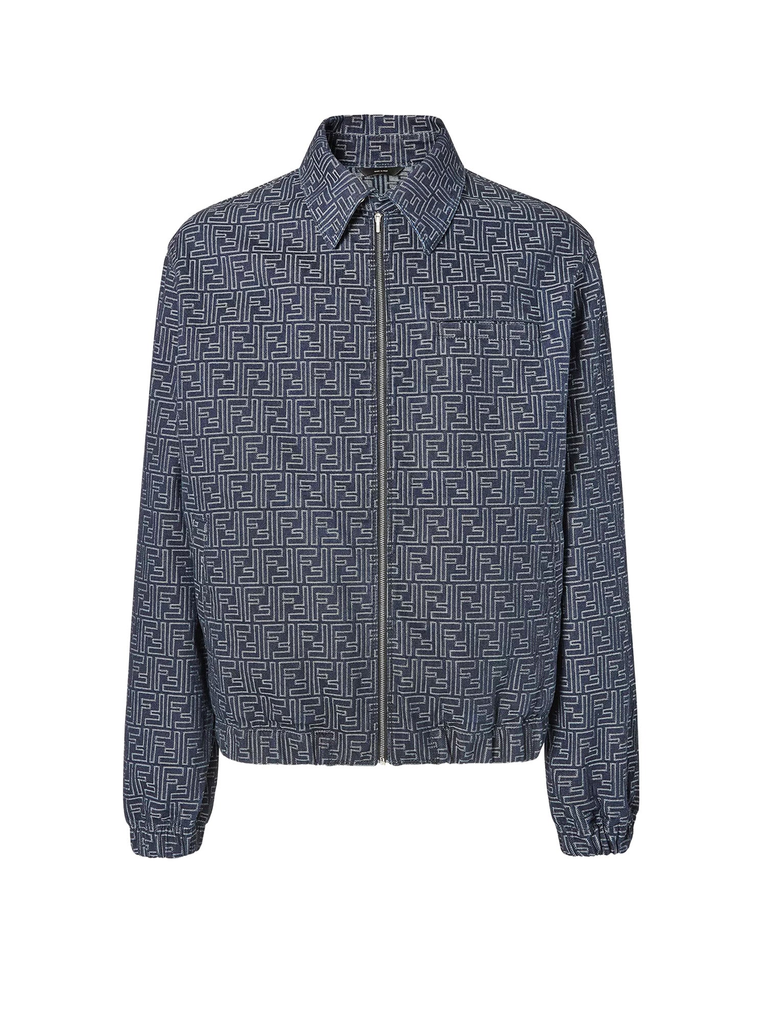 Fendi Jackets Blue Cotone