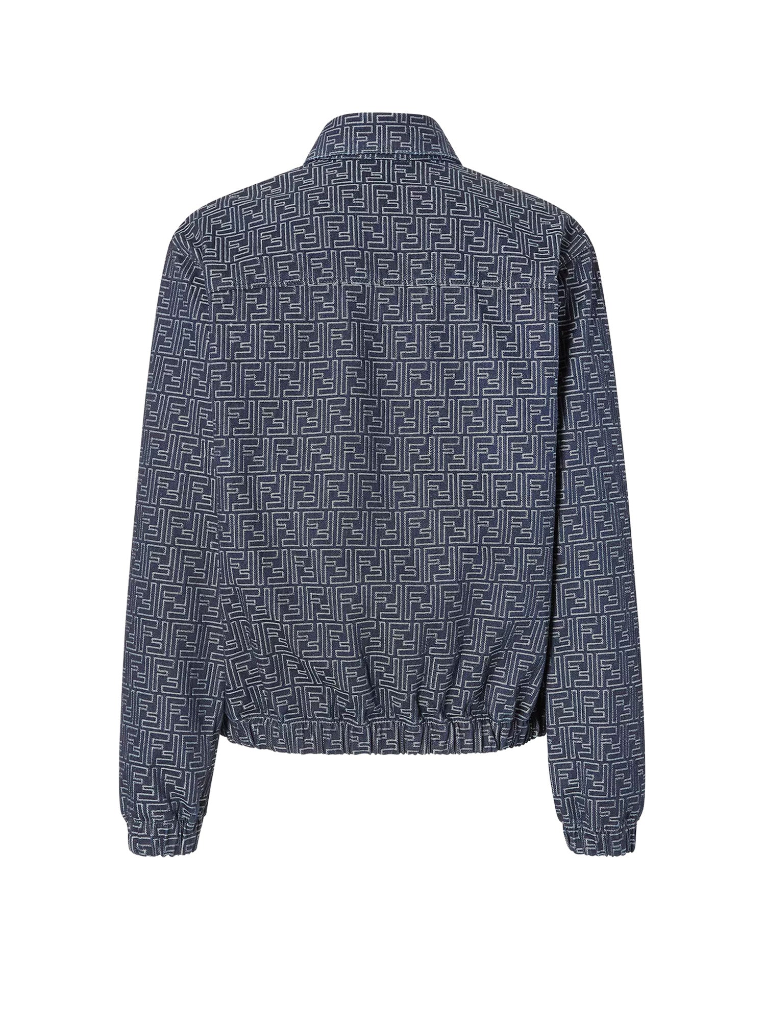 Fendi Jackets Blue Cotone