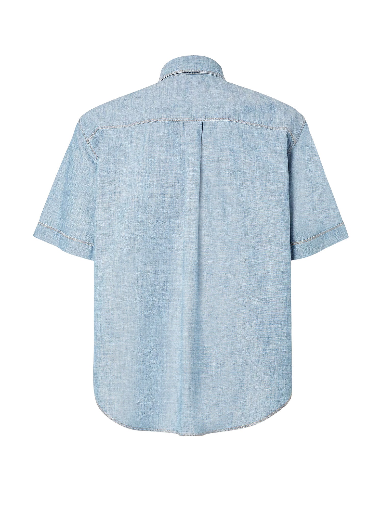 Fendi Shirts Blue Cotone